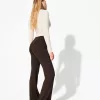 pantalones acampanados Brown
