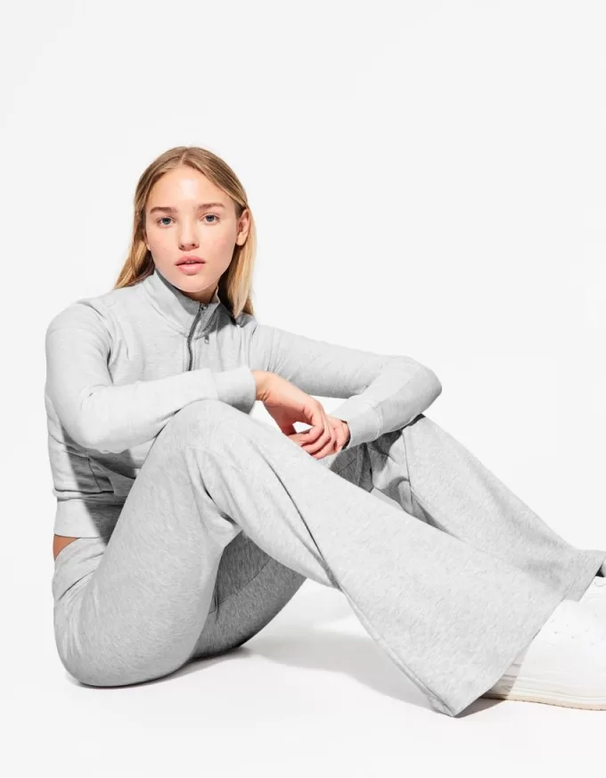 pantalones acampanados Grey