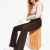 pantalones acampanados Brown