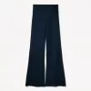 pantalones acampanados Navy