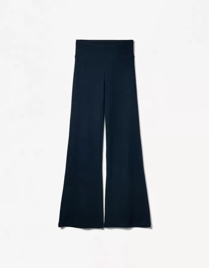 pantalones acampanados Navy