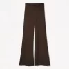 pantalones acampanados Brown