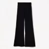 pantalones acampanados Black