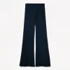 pantalones acampanados Navy