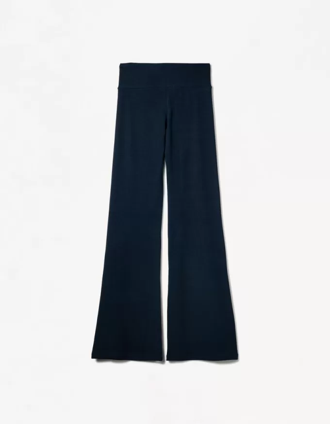 pantalones acampanados Navy