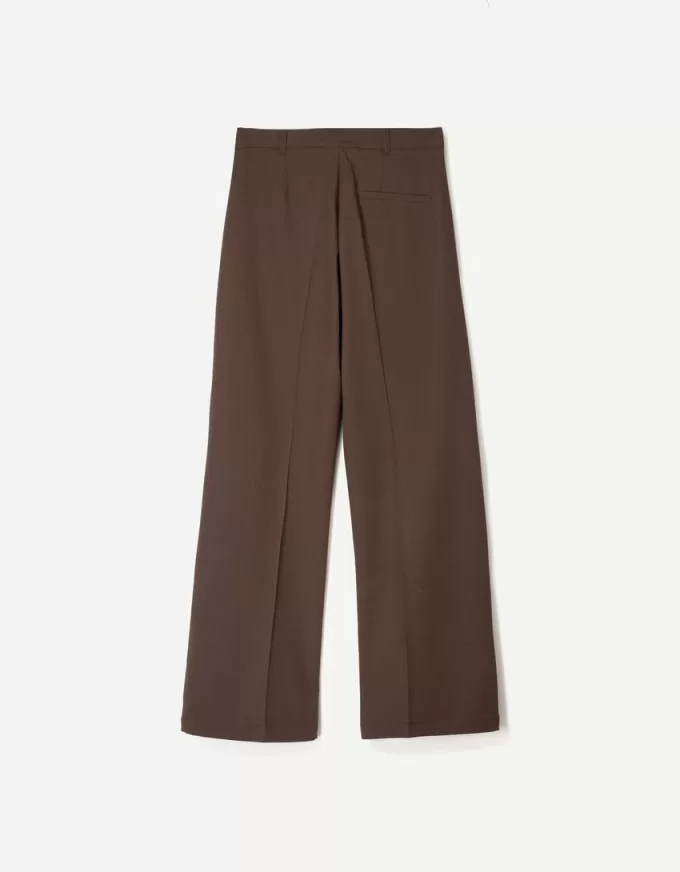 pantalones anchos Brown