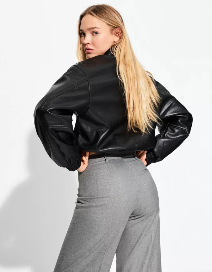 pantalones anchos Grey