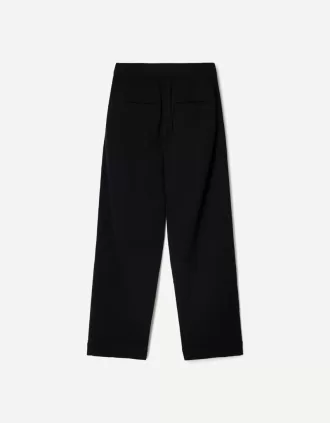 pantalones anchos Black