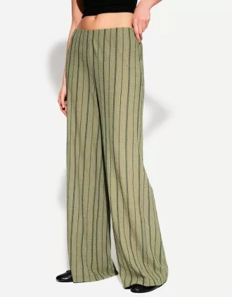 pantalones anchos Khaki