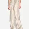 pantalones anchos Cream