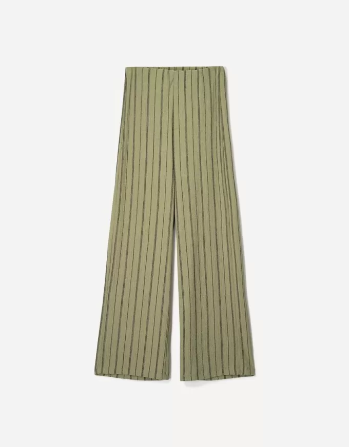 pantalones anchos Khaki