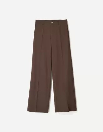 pantalones anchos Brown