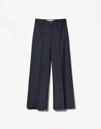 pantalones anchos Navy