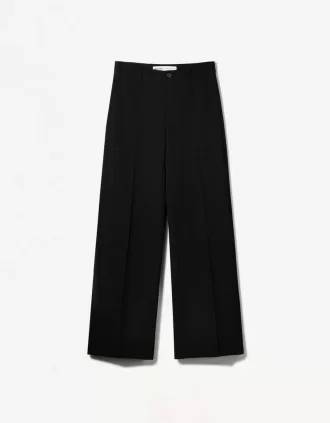 pantalones anchos Black