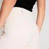 pantalones anchos Cream