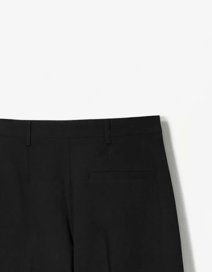 pantalones anchos Black