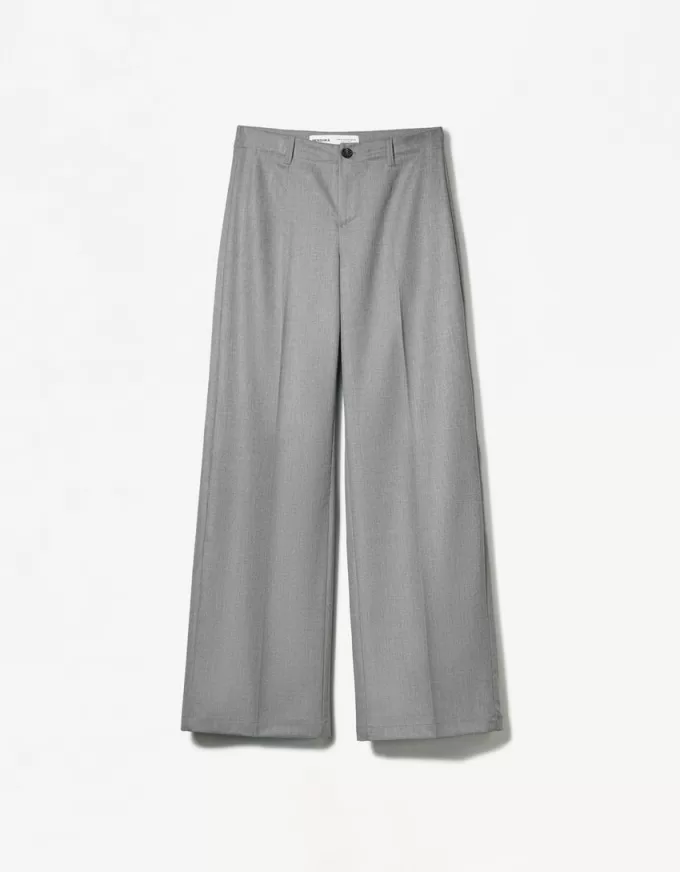 pantalones anchos Grey