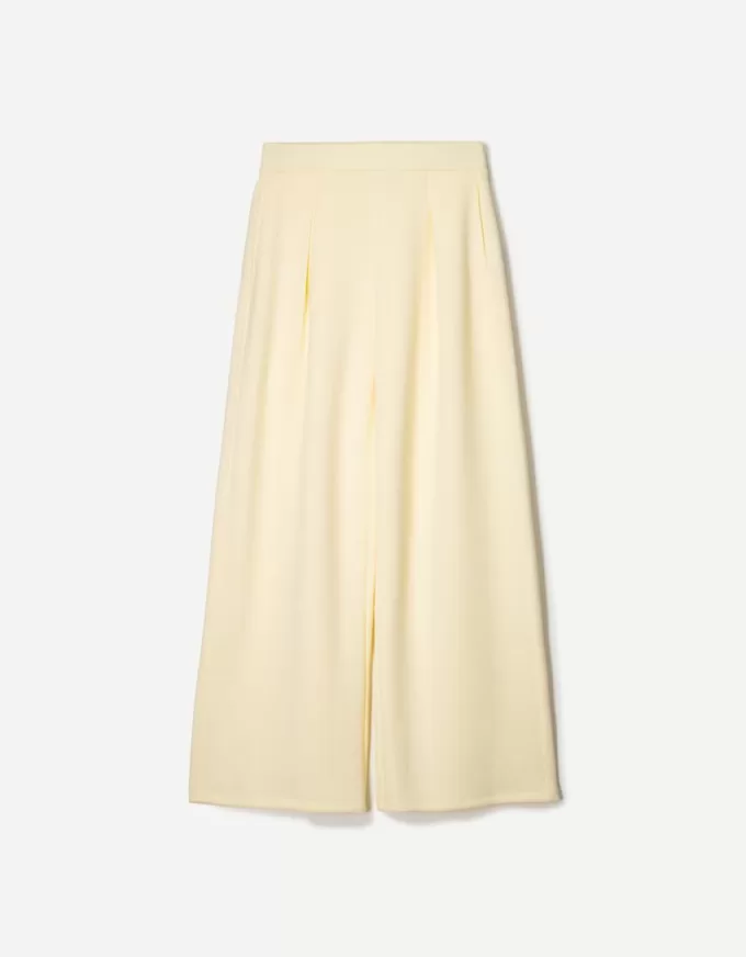 pantalones anchos Yellow