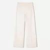 pantalones anchos Cream