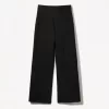 pantalones anchos Black