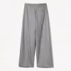 pantalones anchos Grey
