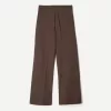 pantalones anchos Brown