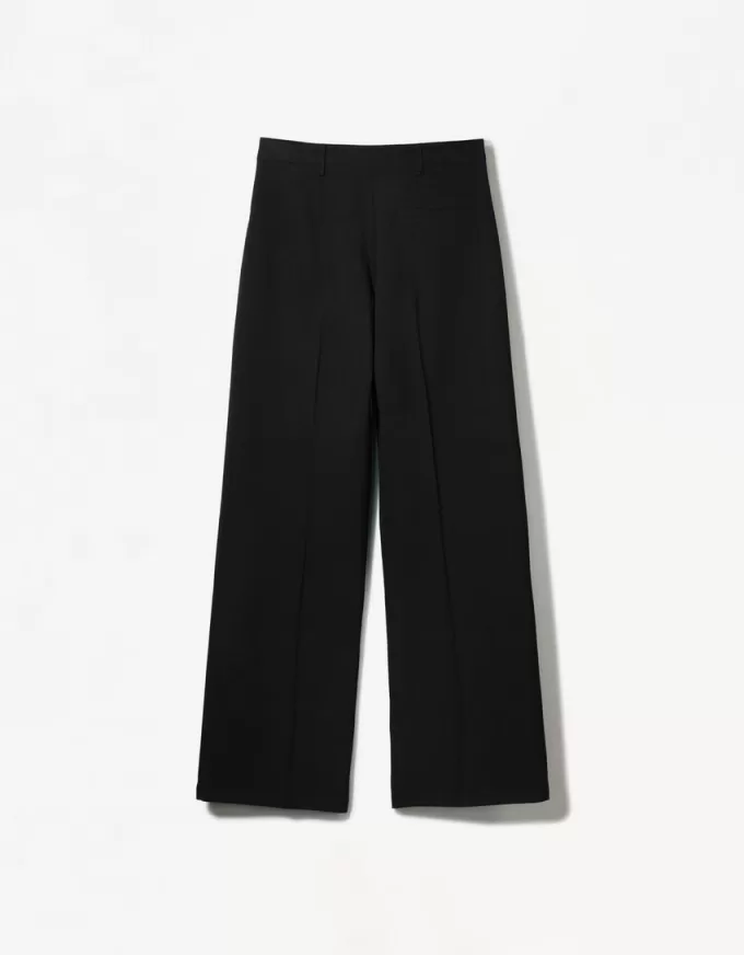 pantalones anchos Black