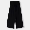 pantalones anchos Black