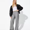 pantalones anchos Grey
