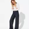 pantalones anchos Navy