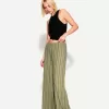pantalones anchos Khaki
