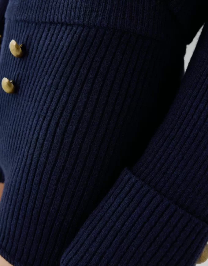 pantalones cortos abotonados Blue
