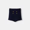 pantalones cortos abotonados Blue