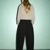 pantalones de chándal barril Black