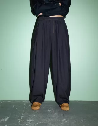 pantalones de chándal barril Dark blue