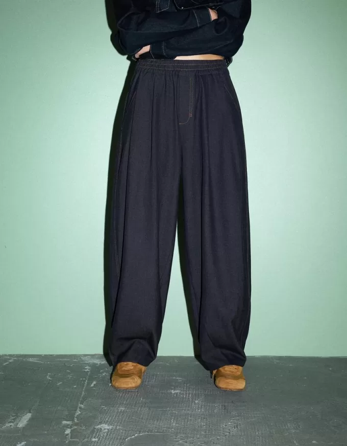 pantalones de chándal barril Dark blue