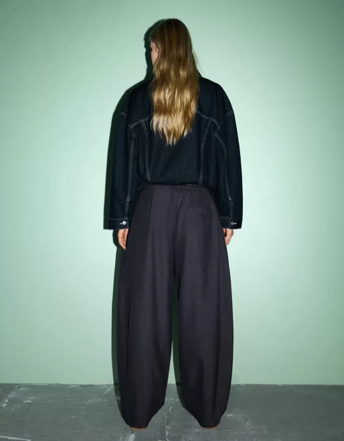 pantalones de chándal barril Dark blue