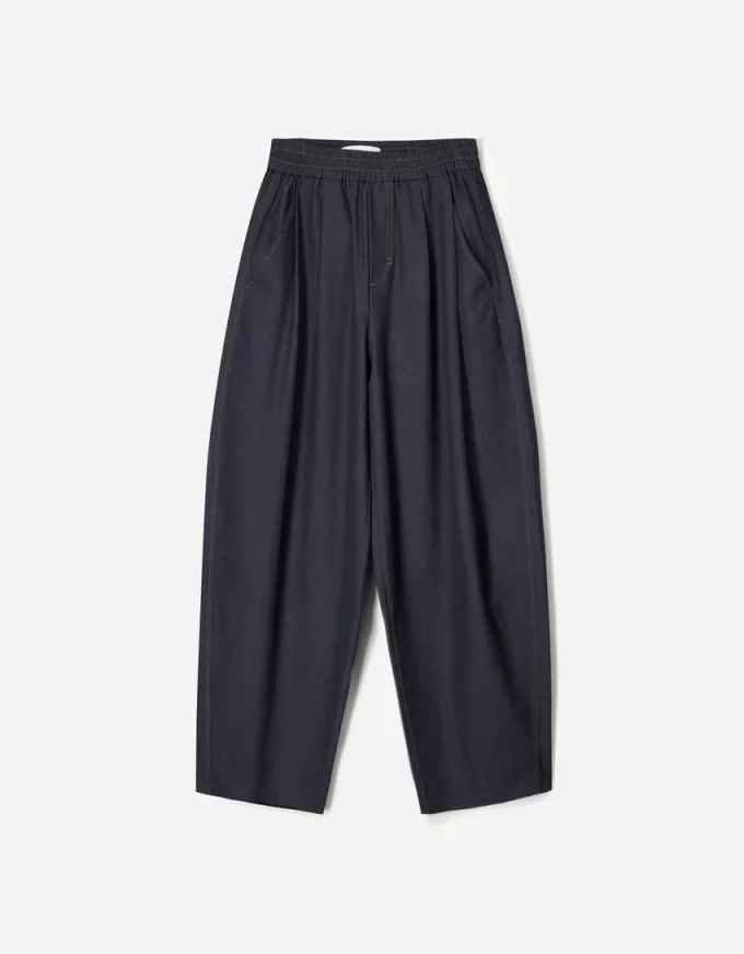 pantalones de chándal barril Dark blue
