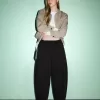 pantalones de chándal barril Black