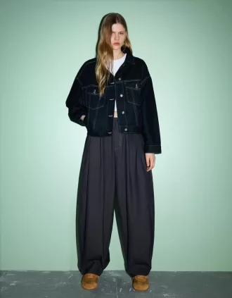 pantalones de chándal barril Dark blue