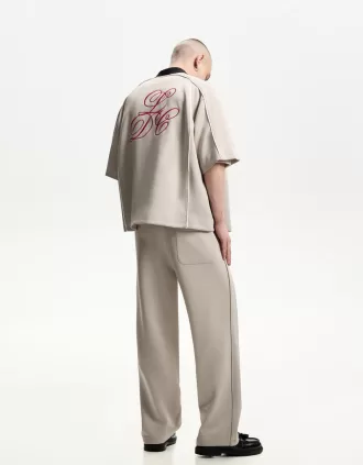 pantalones de chándal holgados Grey