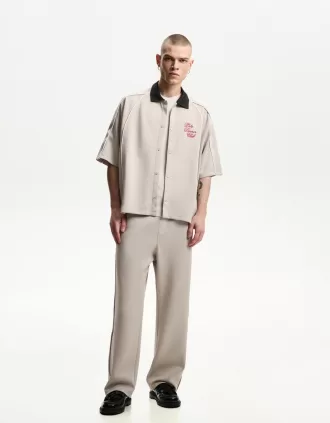 pantalones de chándal holgados Grey