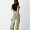 pantalones skater cargo de sarga Khaki