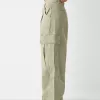 pantalones skater cargo de sarga Khaki