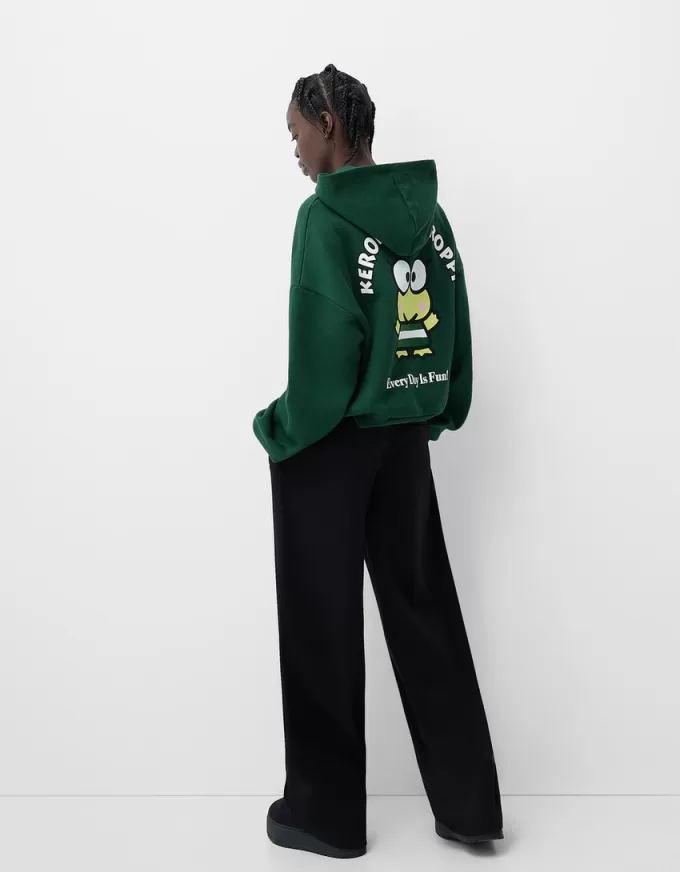 sudadera con capucha Kerokerokeroppi Green