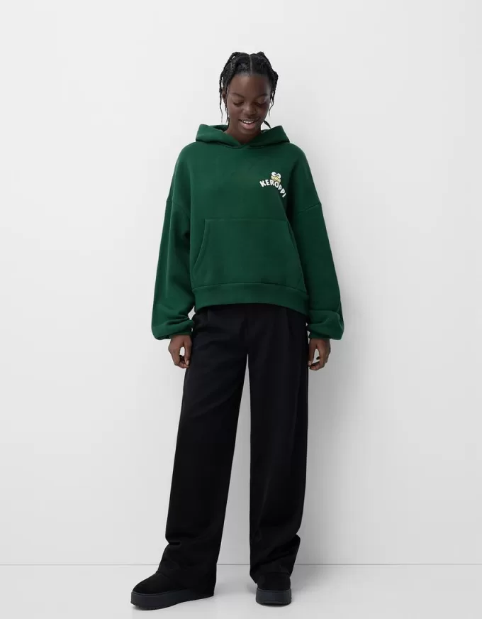 sudadera con capucha Kerokerokeroppi Green