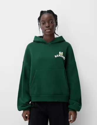sudadera con capucha Kerokerokeroppi Green