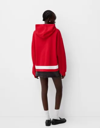 sudadera con capucha de la nhl Red