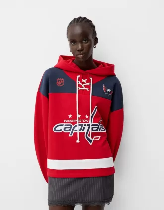 sudadera con capucha de la nhl Red