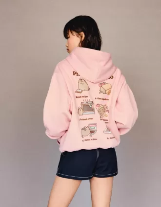 sudadera con capucha pusheen Pink